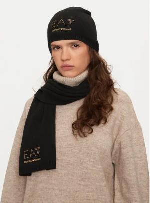 EA7 Emporio Armani Set Schal und Mütze 282000 4F200 00020 Schwarz