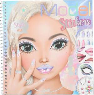 Depesche Malvorlage Top Model Styles me up Face Malbuch Buch inkl. Sticker Ausmalbuch