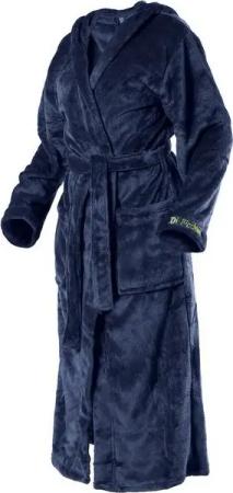 Di Ficchiano Bademantel Di Ficchiano Unisex Herren Damen Bademantel mit Kapuze I Größen XXS -, Polyester, Kapuze, Bindegürtel