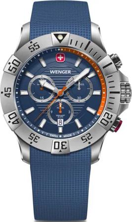 Wenger 01.0643.124 Herrenuhr Seaforce Chronograph 43mm 20ATM