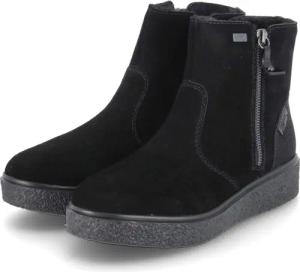 Rieker Winterstiefeletten für Damen - Gr. 39 - schwarz - Synthetik