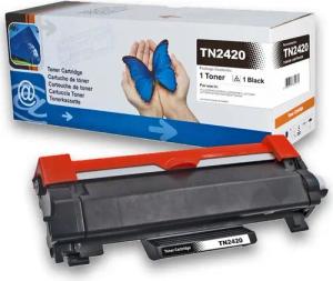 Tonerkartusche D&C TN-2420 Toner Schwarz für Brother MFC-L 2710 DW - 3.000 Seiten, (Kompatibel für Brother MFC-L 2710 DW TN-2420), DW