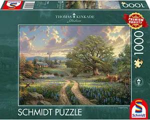 Schmidt Thomas Kinkade Country Living Puzzle, 1000 Teile