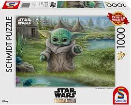 Schmidt Thomas Kinkade - Star Wars The Mandalorian - Grogu Das Kind Puzzle, 1000 Teile