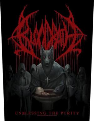 Bloodbath Backpatch - Unblessing the purity - multicolor - Lizenziertes Merchandise!