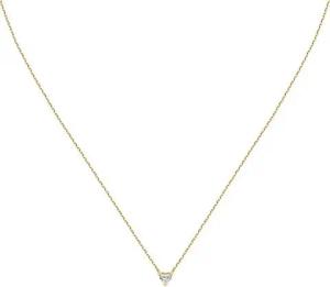 Live Diamond Goldkette Live Diamond Damen-Kette 1 Diamant, Lab Grown