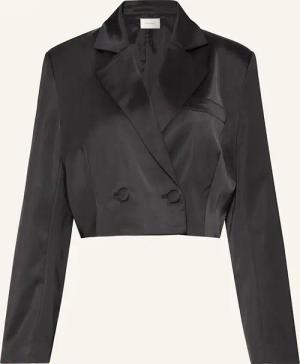 GESTUZ Cropped-Blazer YACMINEGZ aus Satin