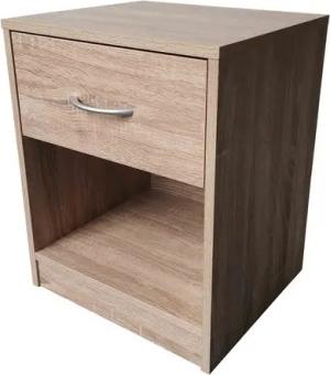 HTI-Line Nachtkommode Nachtschrank Nina mit Schublade (Stück, 1 St., 1 Nachtschrank), Nachttisch Nachtkommode Nachtkonsole