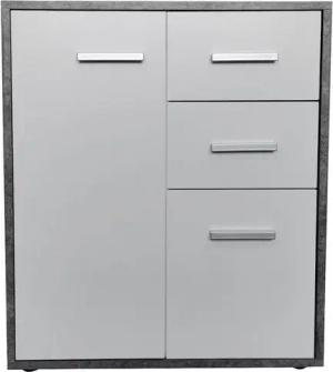 HTI-Line Kommode Kommode Nina mit zwei Schubladen (Stück, 1 St., 1x Kommode Nina), Anrichte Sideboard Schrank