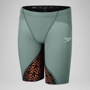 Jungen Fastskin LZR Ignite Schwimmhose Grün/Schwarz