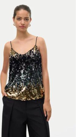 Vero Moda Top Ria 10317314 Schwarz Regular Fit