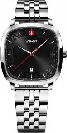 Wenger 01.1921.102 Herrenuhr Vintage Classic 37mm 5ATM