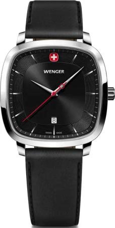 Wenger 01.1921.105 Herrenuhr Vintage Classic 37mm 5ATM