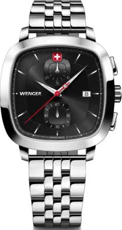 Wenger 01.1933.101 Herrenuhr Vintage Classic Chronograph 40mm 5ATM
