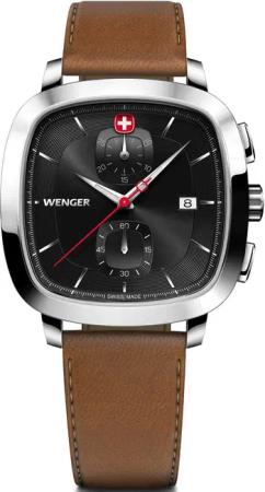 Wenger 01.1933.102 Herrenuhr Vintage Classic Chronograph 40mm 5ATM