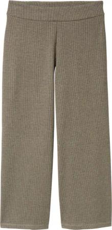 TOM TAILOR Damen Cropped Culotte Hose, braun, Gemustert, Gr. 34/28