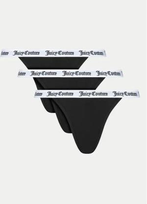 Juicy Couture 3er-Set klassische Damenslips Diddy JCLBR224572 Schwarz