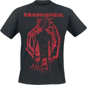 Rammstein T-Shirt - Schwarzer Mann - S bis 5XL - für Männer - Größe S - schwarz  - Lizenziertes Merchandise!
