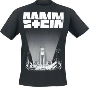 Rammstein T-Shirt - Bühne - M bis 5XL - für Männer - Größe XXL - schwarz  - Lizenziertes Merchandise!