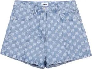OBEY Jogginghose Obey Clash denim Short Damen Shorts Damen