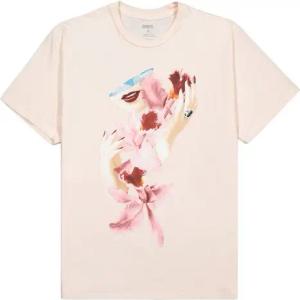 OBEY T-Shirt Obey Orchid T-Shirt Damen Kurzarm-Shirts Damen Baumwolle
