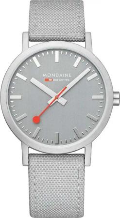 Mondaine A660.30360.80SBH Classic Grau und Silber 40mm 3ATM