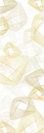 Architects Paper Fototapete "Golden Glow Bright Gold", Grafik Tapete Grafisch Weiß Gold Fototapete Panel 1,00m x 2,80m