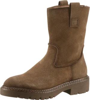 Tamaris Stiefelette, Blockabsatz, Westernboots mit Ziernähten und seitlichen Laschen