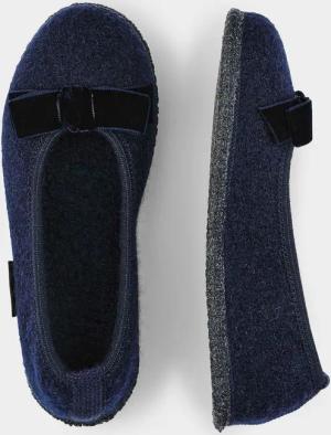 Hausschuhe - dunkelblau - Gr. 41 von Goldner Fashion