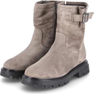 Kaerlek Winterstiefeletten für Damen - Gr. 37 - grau - Rauleder