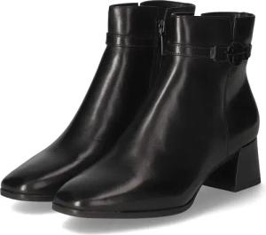 Tamaris Stiefeletten für Damen - Gr. 42 - schwarz - Glattleder