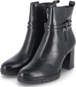 Tamaris Ankle Boots für Damen - Gr. 36 - schwarz - Synthetik