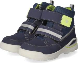 Ricosta Winterstiefeletten FLORI für Jungen - Gr. 27 - blau - Textil & Synthetik