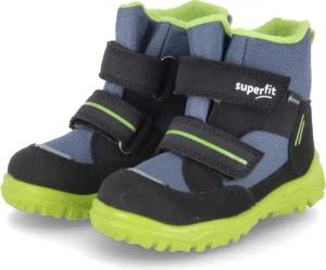 Superfit Winterstiefeletten HUSKY1 für Jungen - Gr. 27 - schwarz - Textil