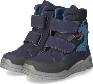 Ricosta Winterstiefeletten GRISU für Jungen - Gr. 31 - blau - Textil & Synthetik