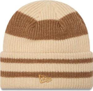 New Era Mütze Stripe Cuff Knit Beanie 60580764 Beige