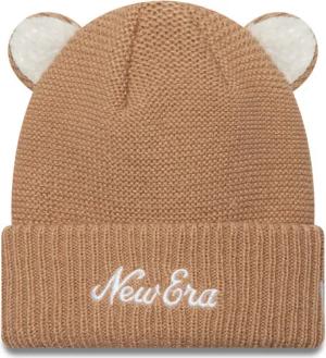 New Era Mütze Teddy Bear Ears Cuff Knit Beanie 60580864 Braun