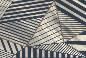 Architects Paper Fototapete "Atelier 47 Stripes Marble 3", 3D-Optik, Vlies, Wand, Schräge, Decke