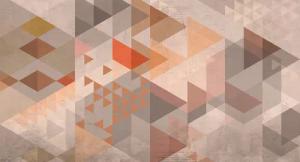Architects Paper Fototapete "Atelier 47 Vintage Triangle 1", 3D-Optik, Vlies, Wand, Schräge, Decke
