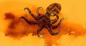 Architects Paper Fototapete "Atelier 47 Octopus Design 3", Farbverlauf, Vlies, Wand, Schräge, Decke