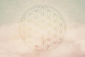 Architects Paper Fototapete "Atelier 47 Flower of Life 2", orientalisch, Vlies, Wand, Schräge, Decke