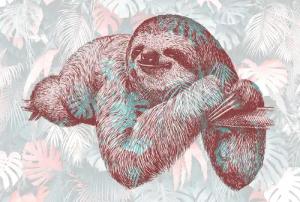 Architects Paper Fototapete "Atelier 47 Sloth Design 1", botanisch, Vlies, Wand, Schräge, Decke