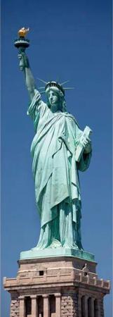 Architects Paper Fototapete "Statue Of Liberty", Tapete New York Fototapete Panel 1,00m x 2,80m