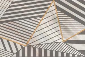 Architects Paper Fototapete "Atelier 47 Stripes Marble 3", 3D-Optik, Vlies, Wand, Schräge, Decke