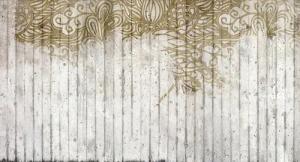 Architects Paper Fototapete "Atelier 47 Concrete Ornament 2", mehrfarbig, Vlies, Wand, Schräge, Decke