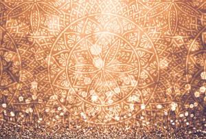 Architects Paper Fototapete "Atelier 47 Circle Graphic 1", orientalisch, Vlies, Wand, Schräge, Decke