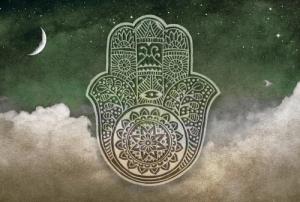 Architects Paper Fototapete "Atelier 47 Hamsa 2", orientalisch, Vlies, Wand, Schräge, Decke
