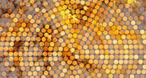 Architects Paper Fototapete "Atelier 47 Lavillia Orange", 3D-Optik, Vlies, Wand, Schräge, Decke