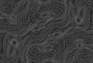 Architects Paper Fototapete "Atelier 47 Chaotic Lines 2", geometrisch, Vlies, Wand, Schräge, Decke