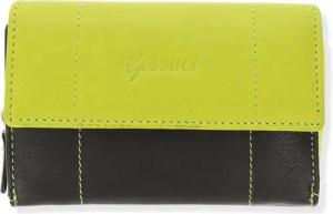 gessaci Geldbörse Vielseitiges Design (Kleine Vintage-Geldbörse für Damen, Damen-Geldbörse mit RFID-Schutz), Mit 11 Kartenfächern, 2 Fotofächern, Reißverschluss-Innenfach,Münzfach